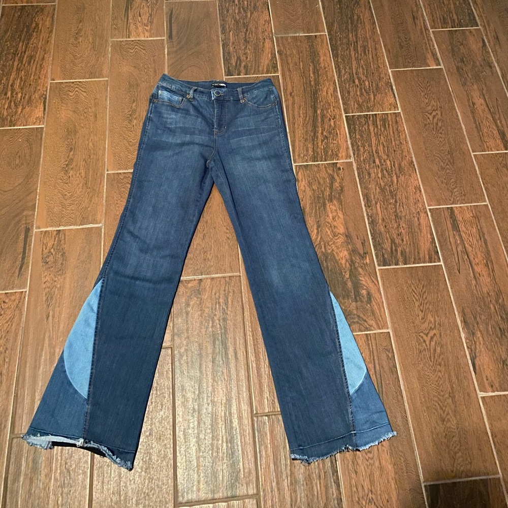 Fashion nova high waisted flare jeans